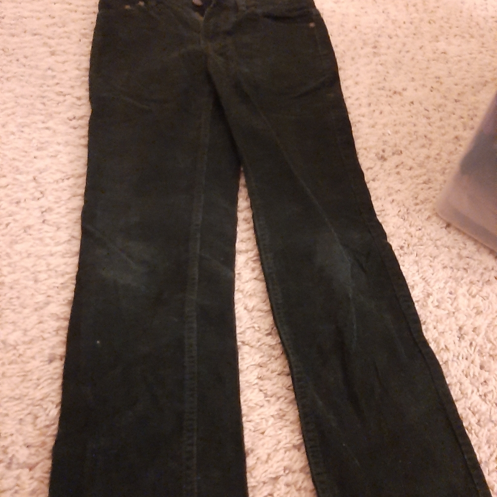 Boys black corduroy jeans